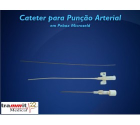Cateter para punção arterial PEBAX