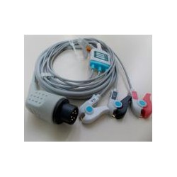 CABO DE ECG COMPATÍVEL COM DIXTAL – 3 VIAS