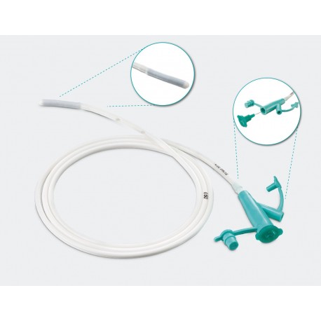 SONDA TRANSPILÓRICA COM  LASTRE E MANDRIL