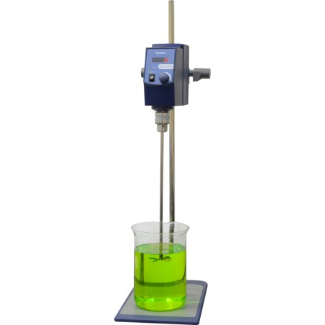 Agitador Mecânico é apropriado para mistura de líquidos de alta viscosidade ou sólido-líquido