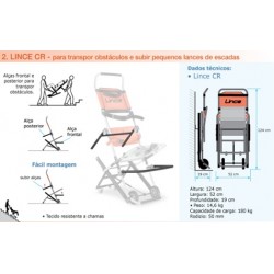 Cadeira para descida de escadas LINCE CR