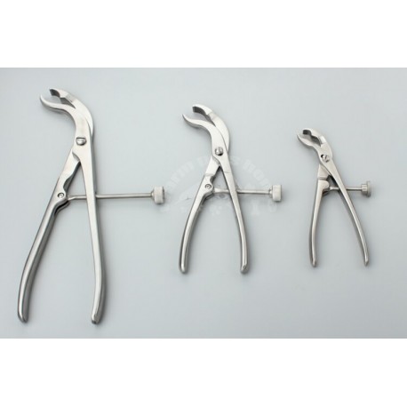 Pinça de retenção de ossos Auto-centrado 15cm
