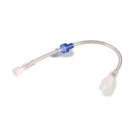 Extensor Reto 20 cm com Uma Válvula Antirrefluxo ( Linha do Paciente )