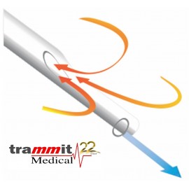 Cateter de duplo lúmen extra fluxo para hemodiálise D-Line EF